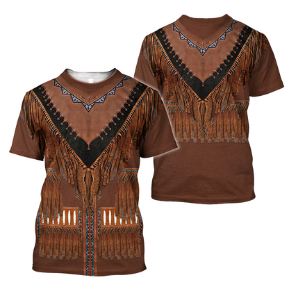 Western Cowboy Graphic Unisex T-Shirt Cosplay Costumes