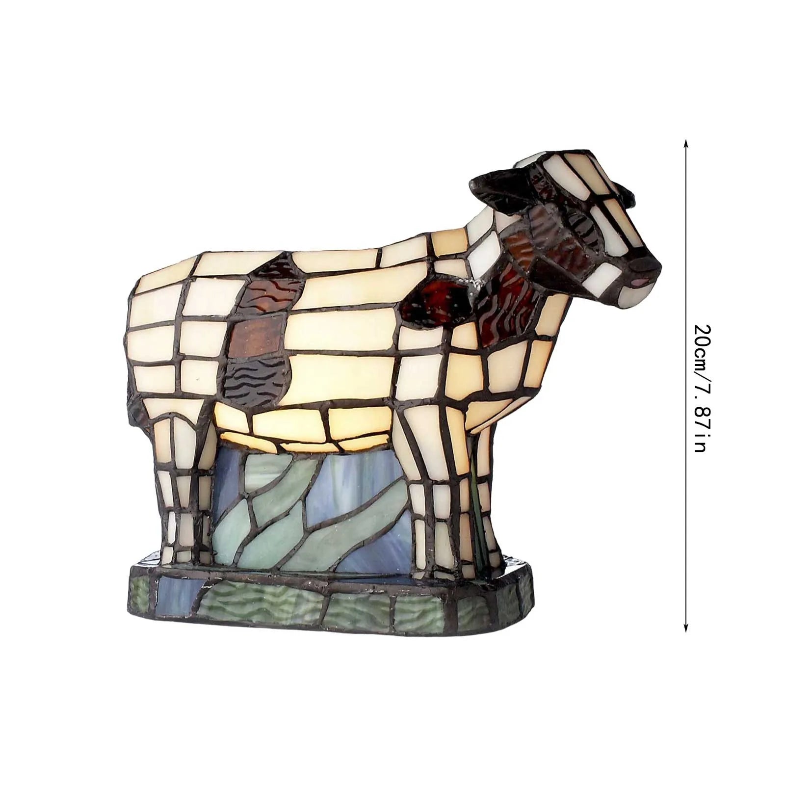 Beautiful Cow Table Lamp Bedside Table Lamp With Usb A+C Ports Bedside Lamp For Living Room Bedroom Dormitory Bulk Ornament - myfunfarm