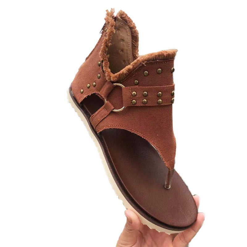 Summer Fip Flops Denim Sandals Ladies - myfunfarm