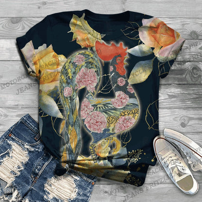 Chicken 3d Print Unisex T-shirt