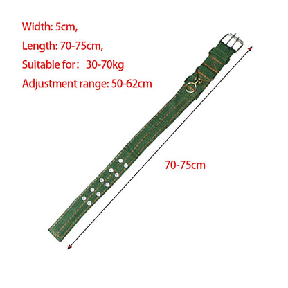 Strong Durable Belay Tie Adjustable Cattle Collar Cow Hauling Collar Livestock Feeding Supply Canvas Belt  Veterinary Equipment - myfunfarm