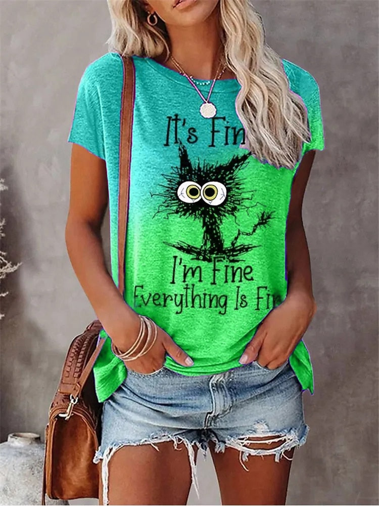 It's fine i'm fine everything is  fine  T-shirt
