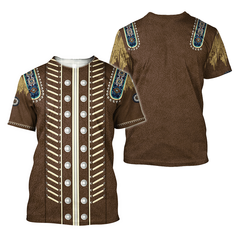 Western Cowboy Graphic Unisex T-Shirt Cosplay Costumes