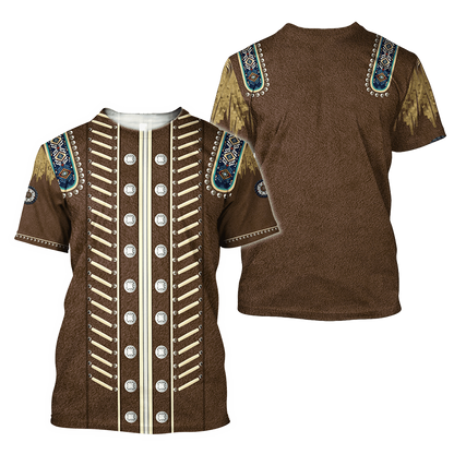 Western Cowboy Graphic Unisex T-Shirt Cosplay Costumes