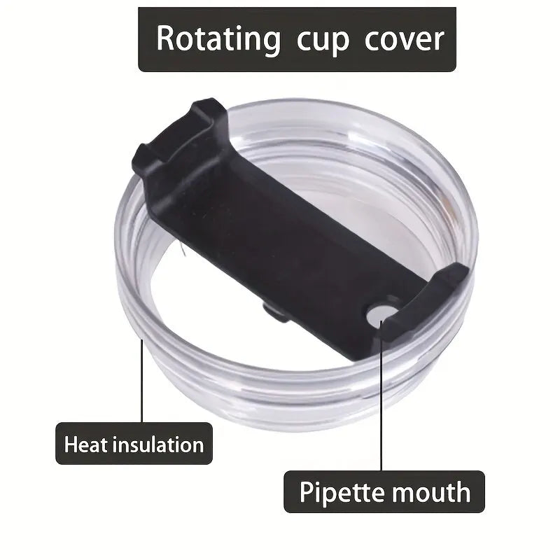 1Pc 40oz Cow Print Insulated Tumbler With Lid And Straw,Stainless Steel Coffee Tumbler with Handle,Double Vacuum Leak Proof Mug