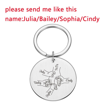 Personalized Father's Day Keychain Gifts