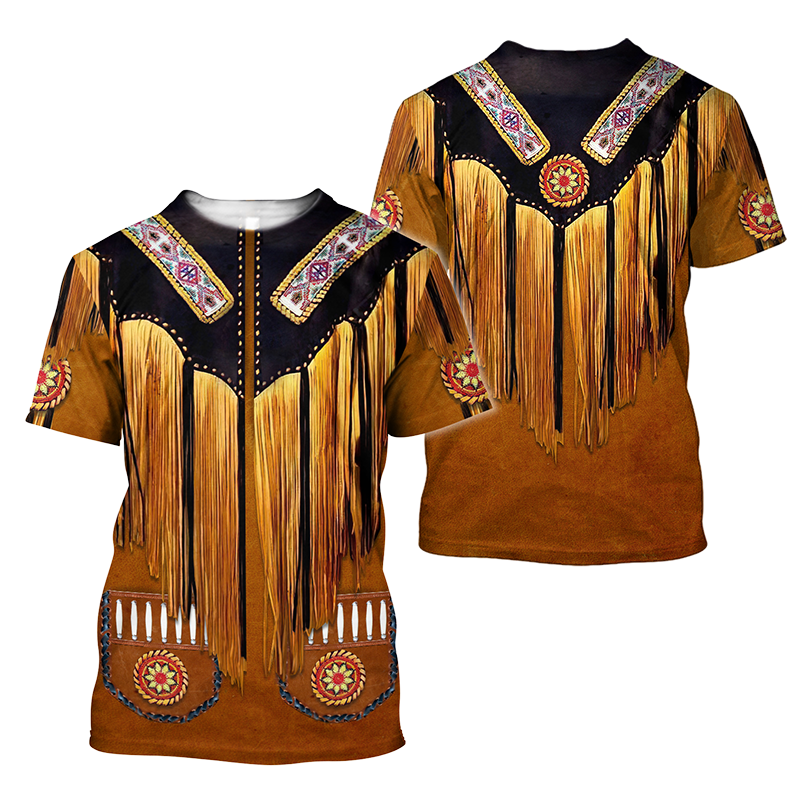 Western Cowboy Graphic Unisex T-Shirt Cosplay Costumes