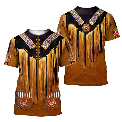 Western Cowboy Graphic Unisex T-Shirt Cosplay Costumes