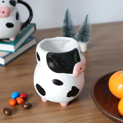 Cartoon Cow Ceramic Mug for cow lovers