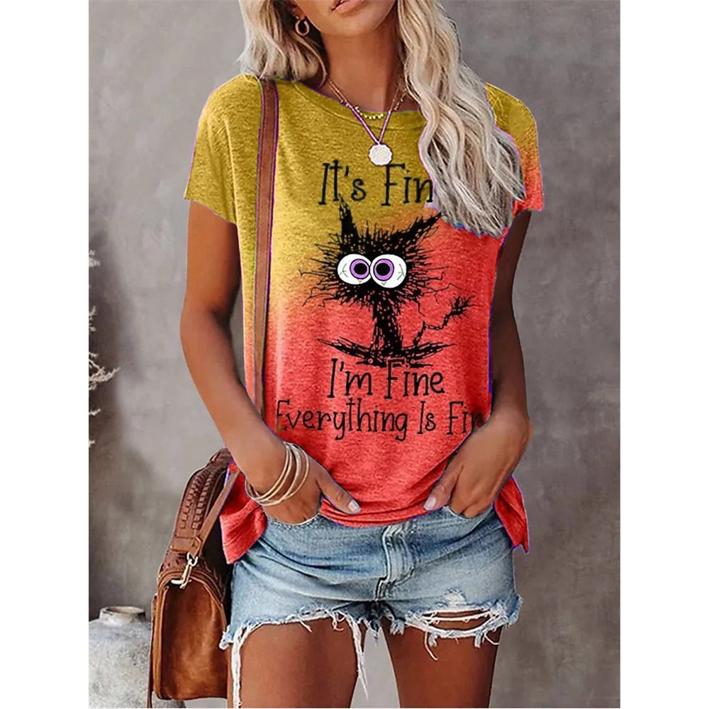 It's fine i'm fine everything is  fine  T-shirt