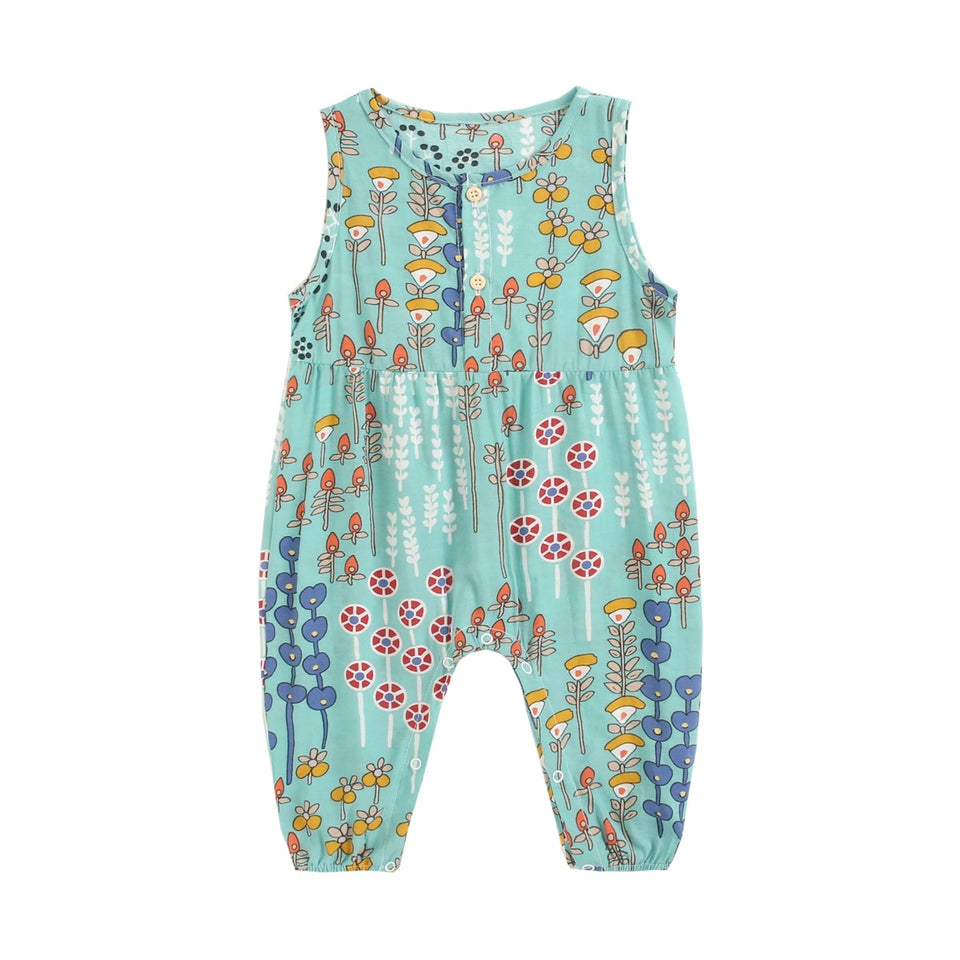 Flowers Cotton  Bodysuits for Baby