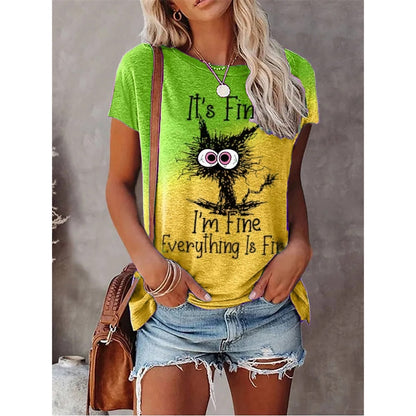 It's fine i'm fine everything is  fine  T-shirt