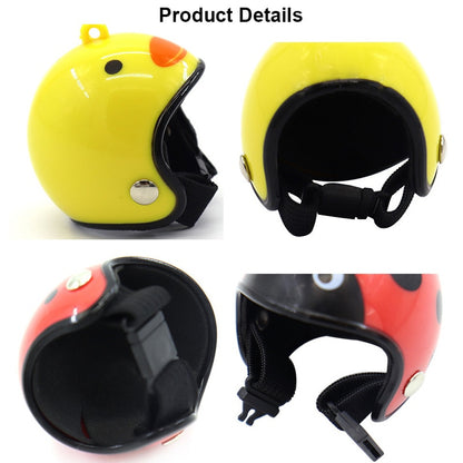 Funny Chicken Helmet Bird Protect Cap Sun Rain Protection Helmet DIY Small Pet Accessories Small Pet Protective Gear Supplies