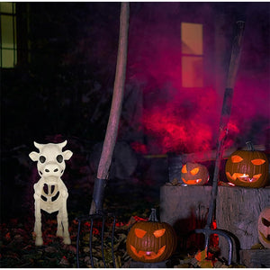 Cow Horse Skeleton Tricky Graveyard Resin  Spooky Halloween Horror  Decor
