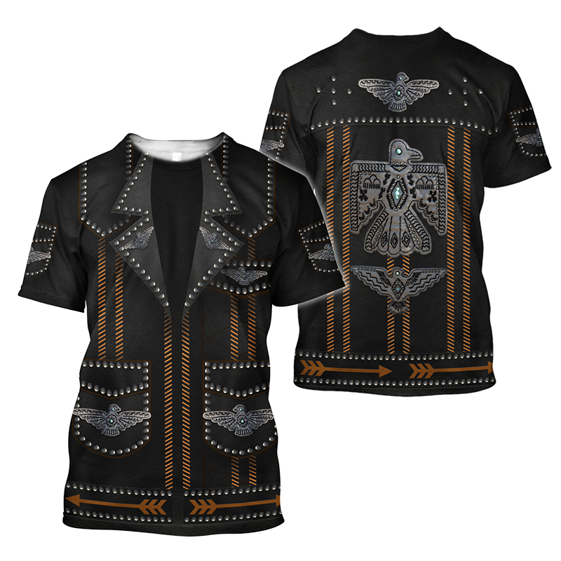Western Cowboy Graphic Unisex T-Shirt Cosplay Costumes