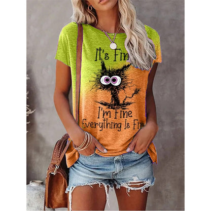 It's fine i'm fine everything is  fine  T-shirt