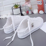 Canvas Shoes low upper flat sneakers women