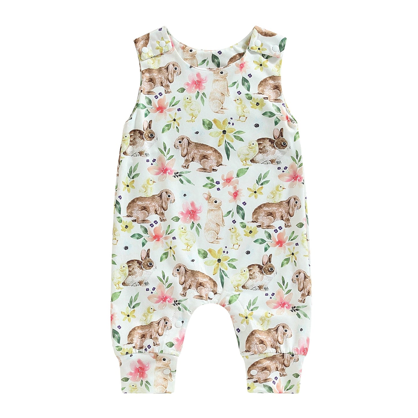 Baby Western Cowboy Jumpsuits Cartoon Cattle Print