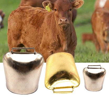 Cow Horse Sheep Grazing Copper Bells Metal Thicken Anti-Lost Cattle Sheep Copper Bell Loud Crisp Spread Farther Cow Prevent Loss