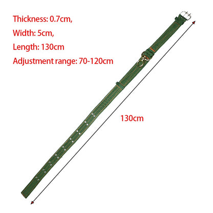 Strong Durable Belay Tie Adjustable Cattle Collar Cow Hauling Collar Livestock Feeding Supply Canvas Belt  Veterinary Equipment - myfunfarm
