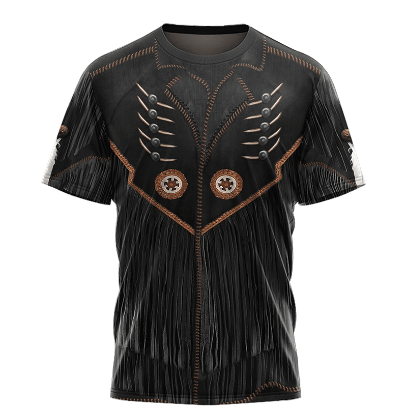 Western Cowboy Graphic Unisex T-Shirt Cosplay Costumes