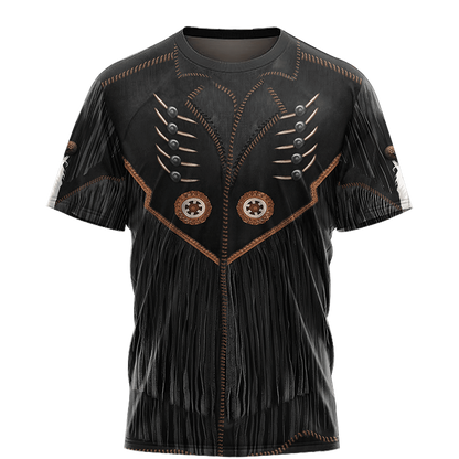 Western Cowboy Graphic Unisex T-Shirt Cosplay Costumes