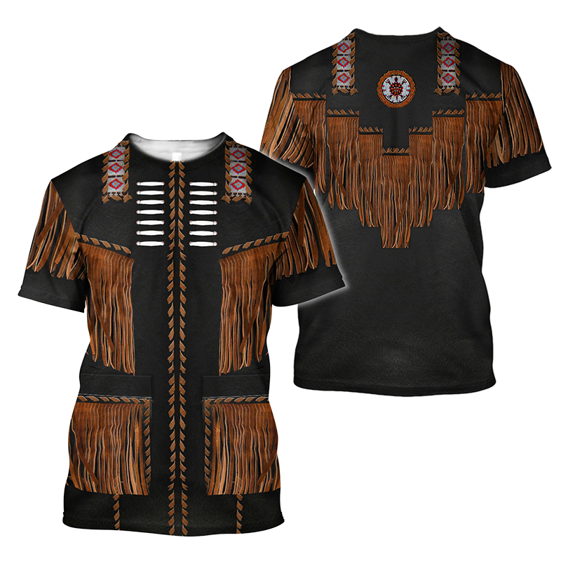 Western Cowboy Graphic Unisex T-Shirt Cosplay Costumes