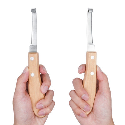 2Pcs/set Cattle Horse Repair Hoof Knife Hoof Cutter Right/left Hand Animal Foot Pruning Tool Shears Farm Veterinary Supplies - myfunfarm