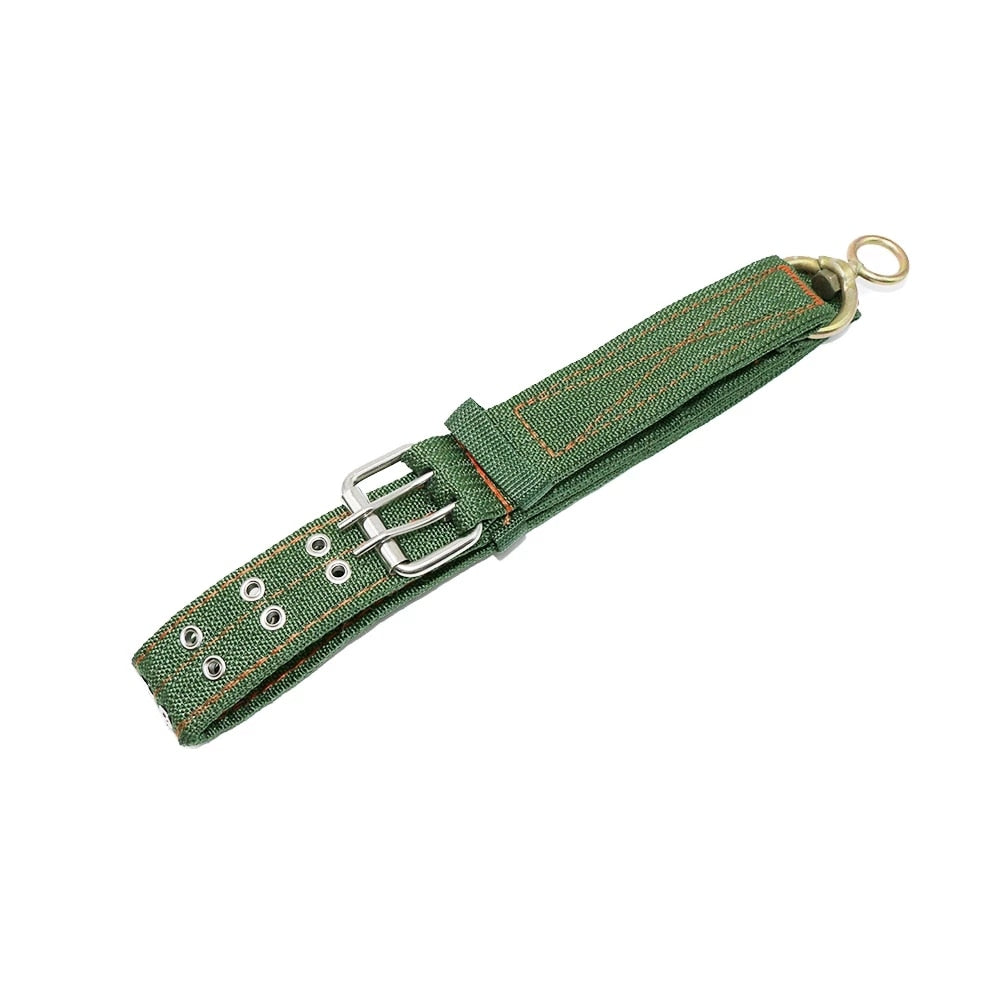 Strong Durable Belay Tie Adjustable Cattle Collar Cow Hauling Collar Livestock Feeding Supply Canvas Belt  Veterinary Equipment - myfunfarm