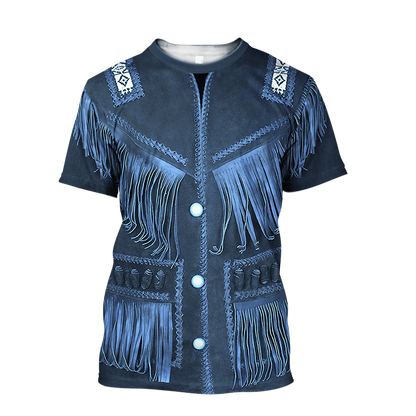 Western Cowboy Graphic Unisex T-Shirt Cosplay Costumes - myfunfarm