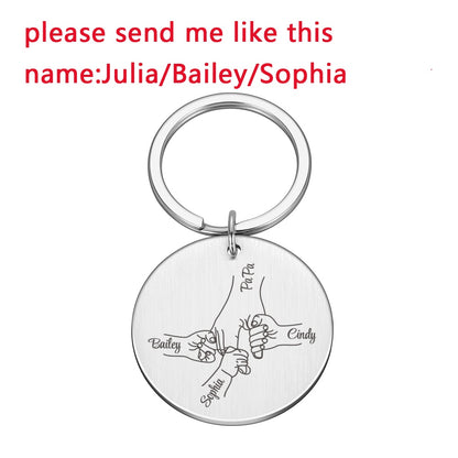 Personalized Father's Day Keychain Gifts