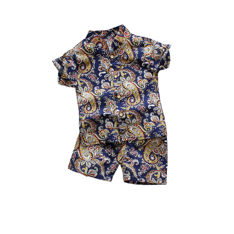 1-6 Year Children Set Hawaiian shirt and Shorts Floral Printed - myfunfarm