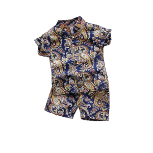 1-6 Year Children Set Hawaiian shirt and Shorts Floral Printed