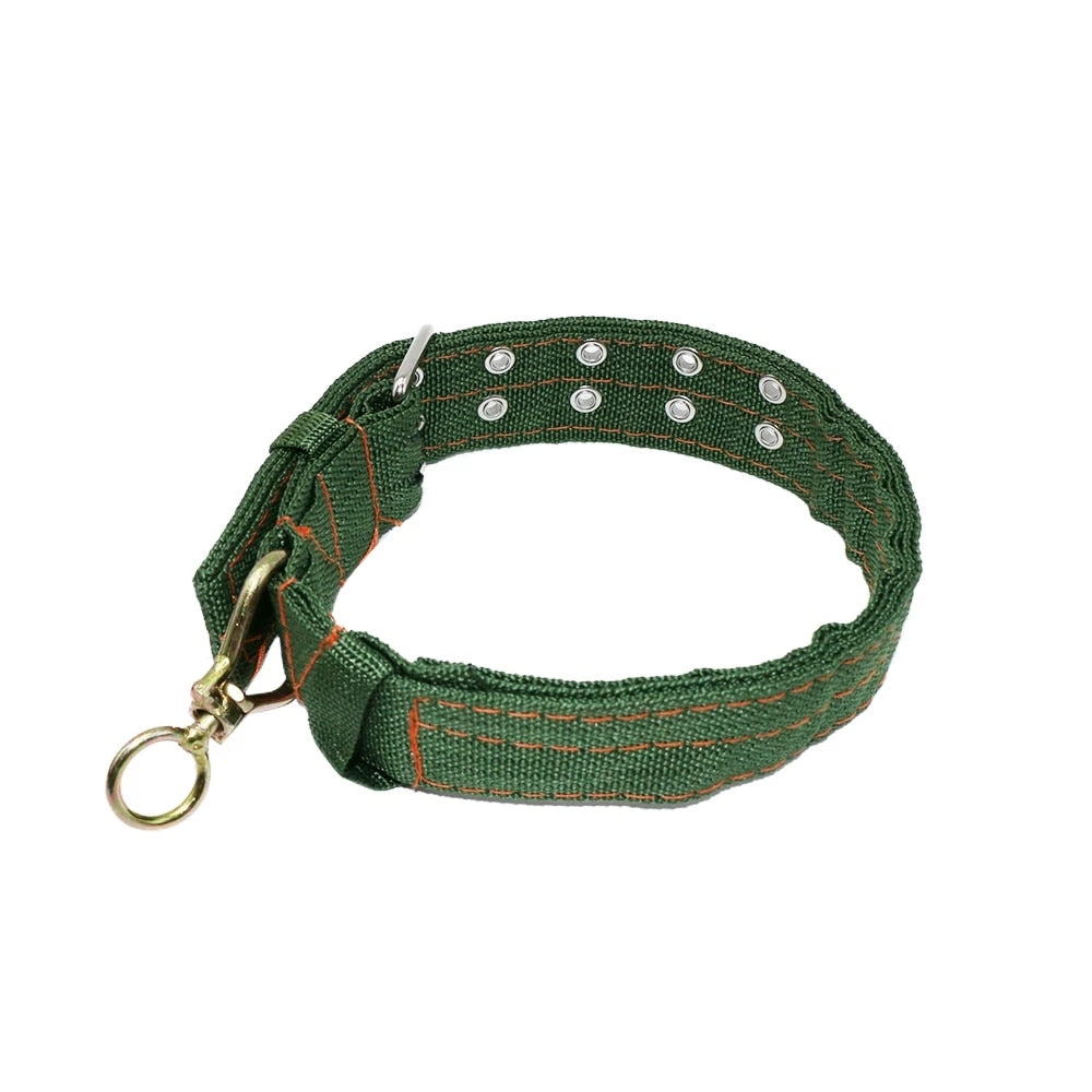Strong Durable Belay Tie Adjustable Cattle Collar Cow Hauling Collar Livestock Feeding Supply Canvas Belt  Veterinary Equipment - myfunfarm