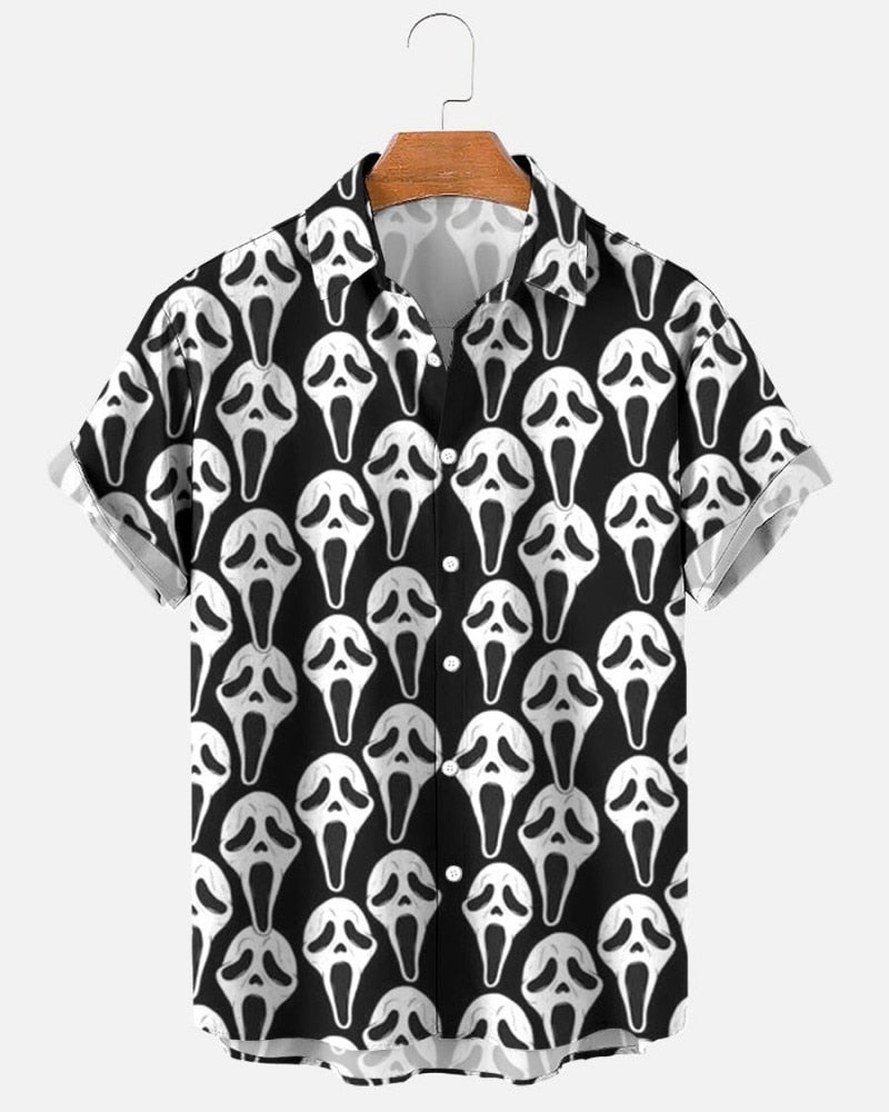 Halloween  Hawaiian shirt horror - myfunfarm