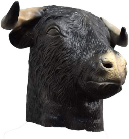 Halloween Latex Cow Head Mask Party Costume