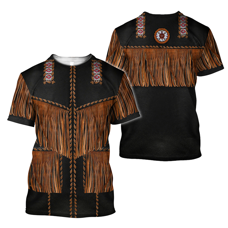Western Cowboy Graphic Unisex T-Shirt Cosplay Costumes