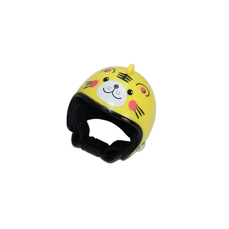 Funny Chicken Helmet Bird Protect Cap Sun Rain Protection Helmet DIY Small Pet Accessories Small Pet Protective Gear Supplies