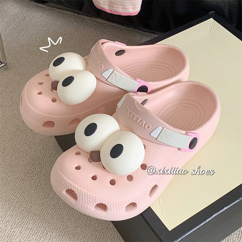Soft Cute Pink Pig - Sandals Summer For Women - myfunfarm