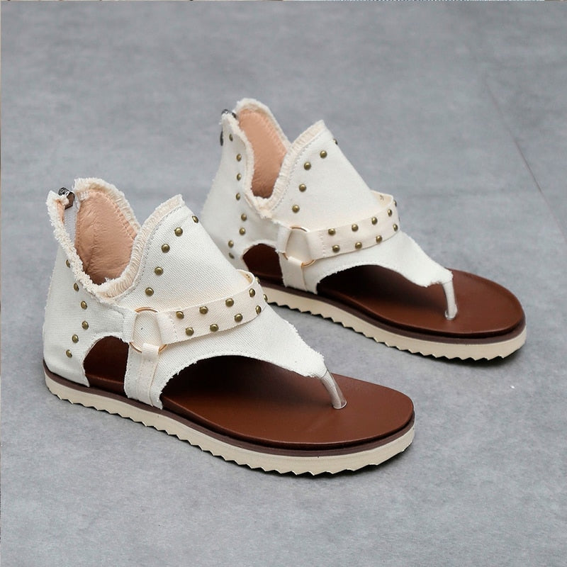 Summer Fip Flops Denim Sandals Ladies - myfunfarm