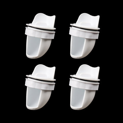 DIY Chicken Pro Feeder Pigeon Feeder Port Gravity Feed Plastic Kit Buckets Barrels Bins Troughs Farm Poultry Feeding Supplies - myfunfarm