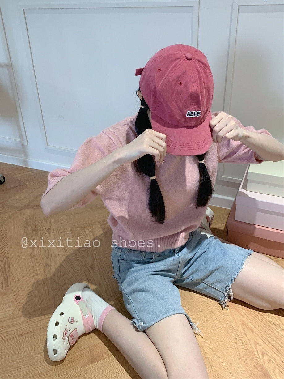 Soft Cute Pink Pig - Sandals Summer For Women - myfunfarm