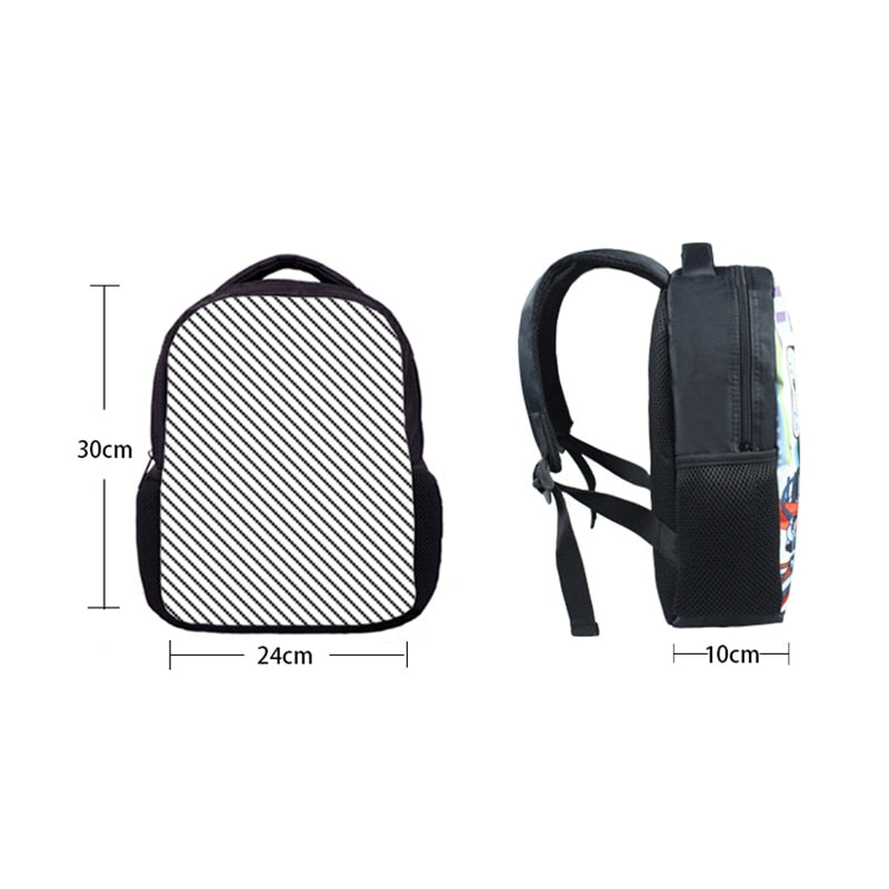 Horse Print Backpack Children School Bags