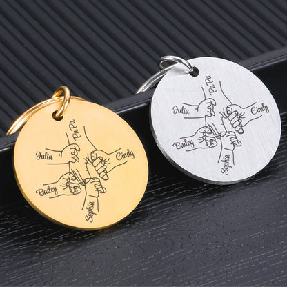 Personalized Father's Day Keychain Gifts