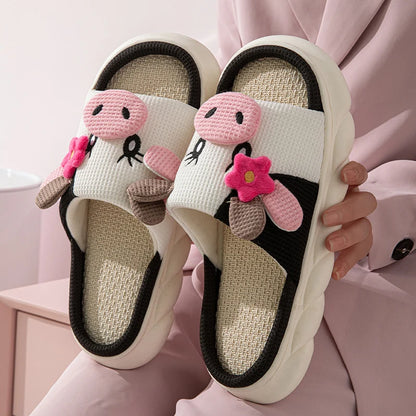 Lovely Cow Indoor House Slippers