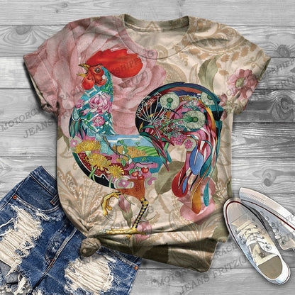 Chicken 3d Print Unisex T-shirt