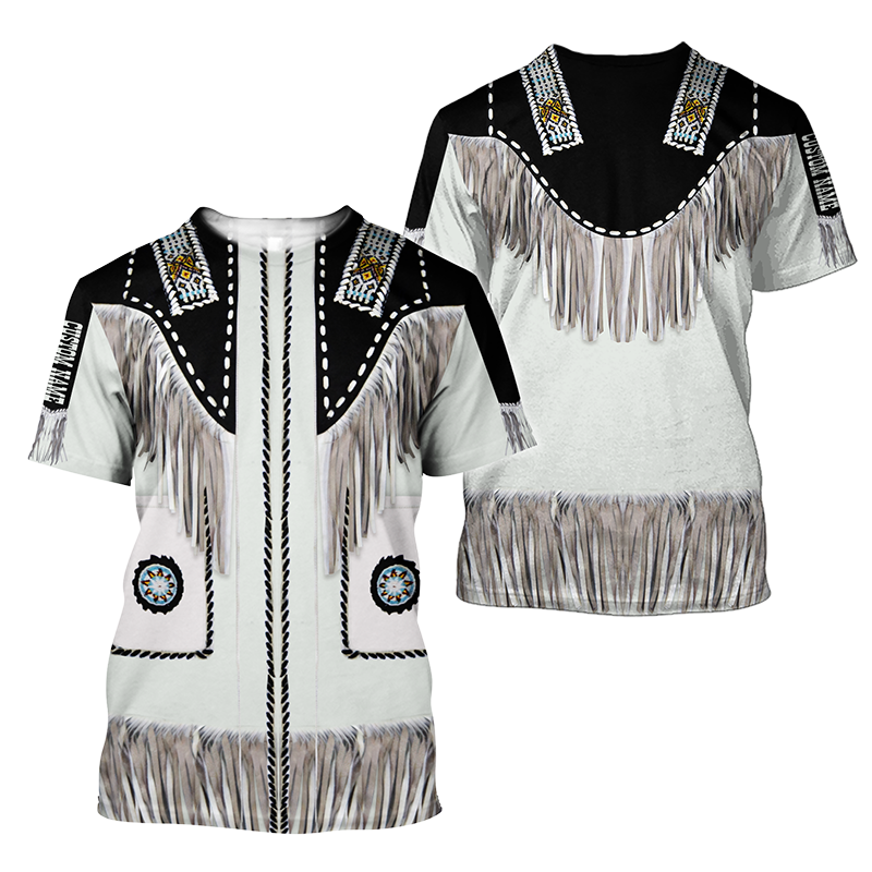 Western Cowboy Graphic Unisex T-Shirt Cosplay Costumes - myfunfarm