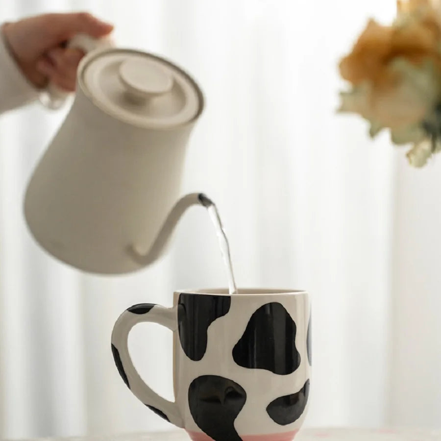 500ml/17oz Cute Cartoon Ceramic Cup
