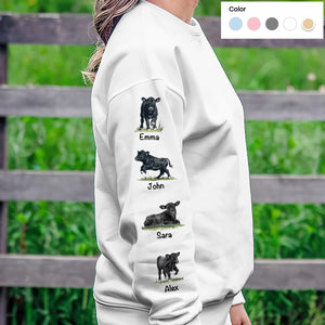 Personalized Mother's Day Sweater,  custom gifts for Cow Mom