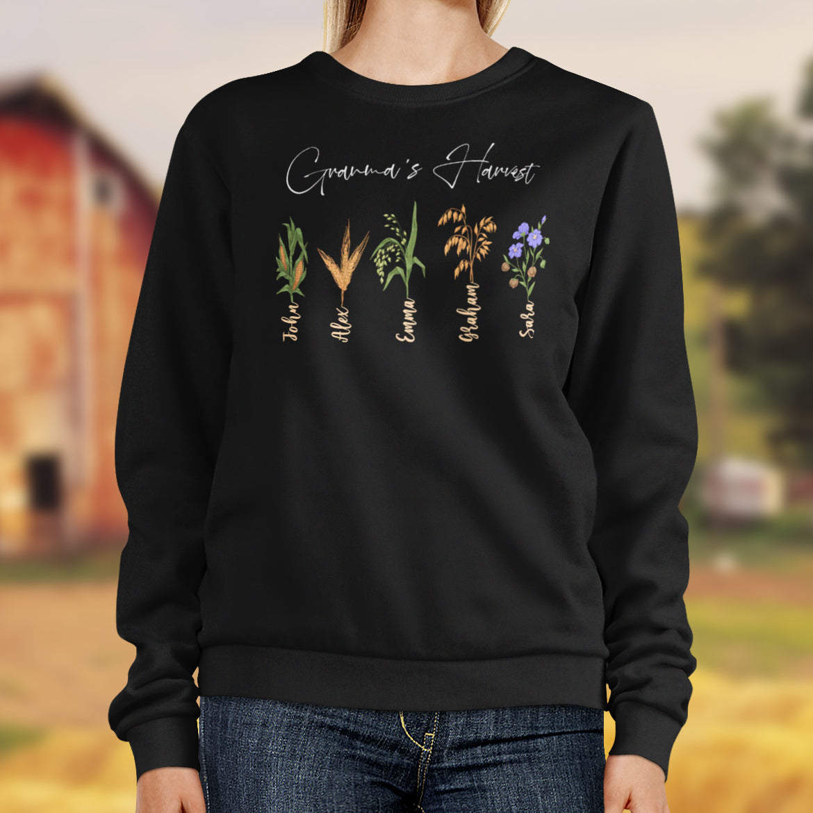 Personalized Farm Name  - Unisex Sweatshirt, T-shirt, Hoodie - myfunfarm